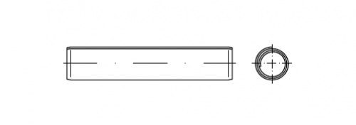 DIN 7344 Spiral Pim